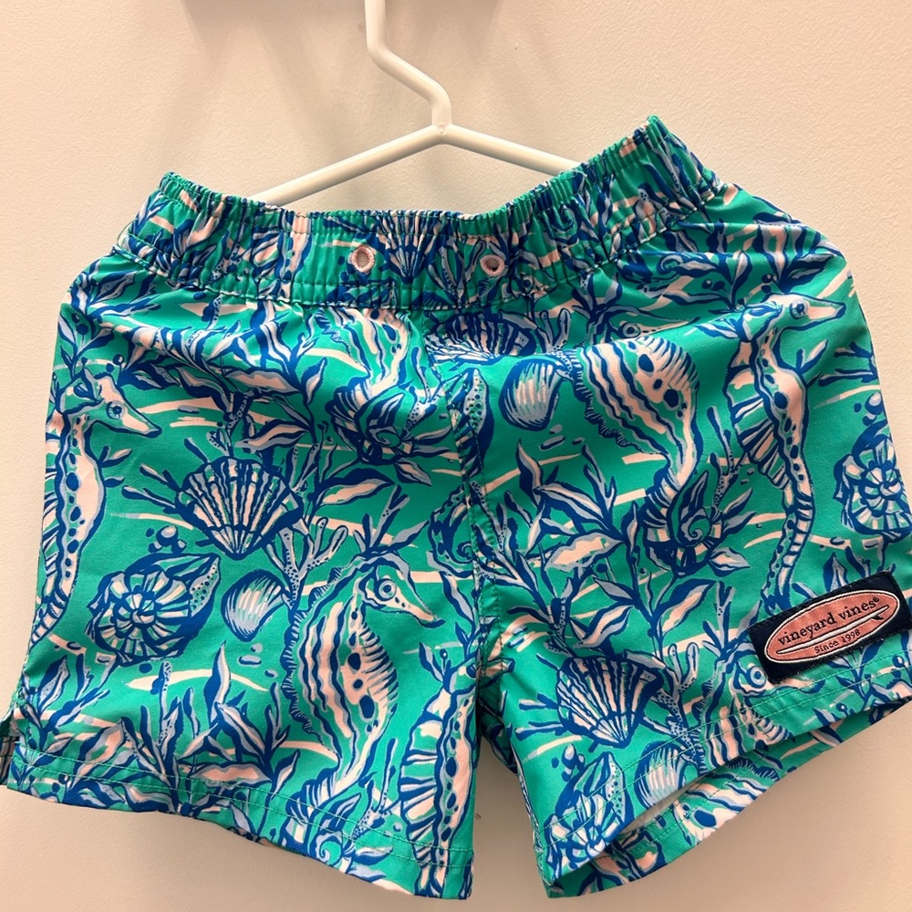 Vineyard Vines Kids' Sea Life Swim Shorts
